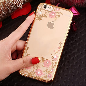 Luxury Glitter Rhinestone Holder Case