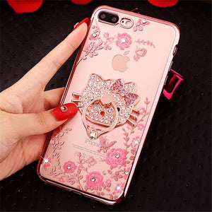 Luxury Glitter Rhinestone Holder Case