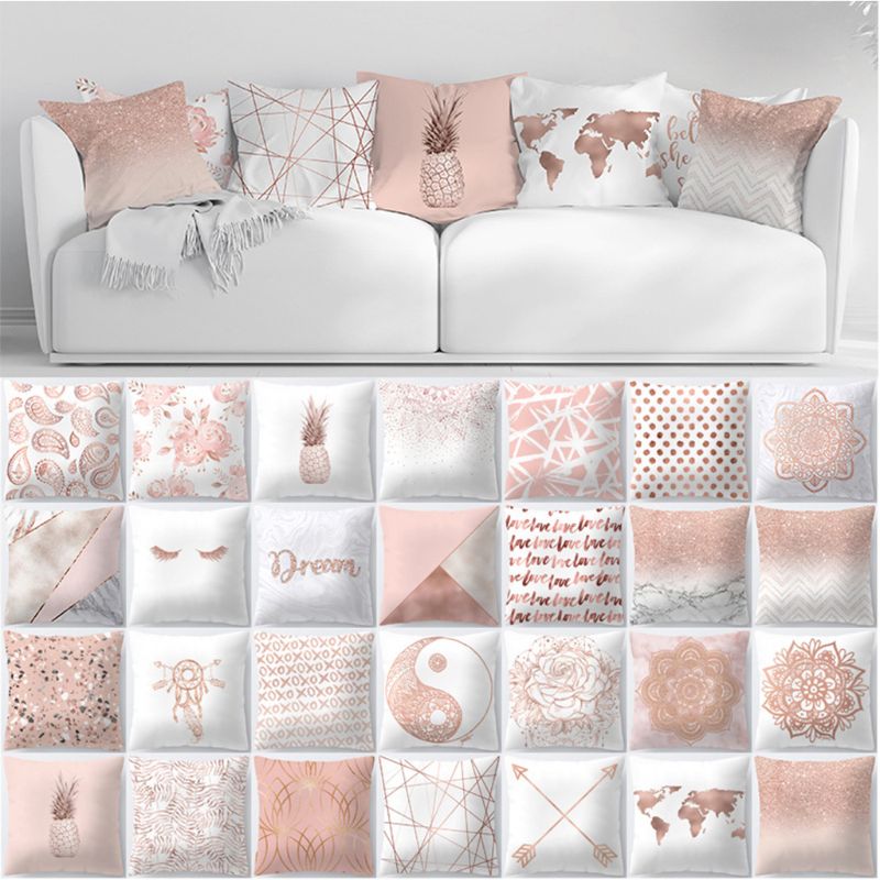 Lash Pillow Case Rose Gold Glitter