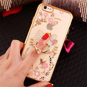 Luxury Glitter Rhinestone Holder Case