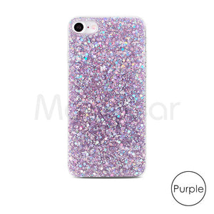 Silicone Bling Powder Soft Case For various iphone