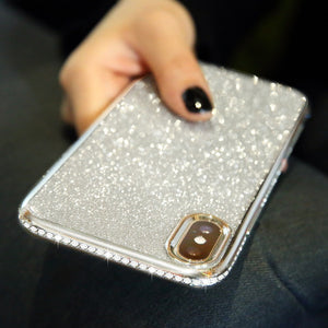 Rhinestone Glitter Case for Iphone XS MAX XR 10