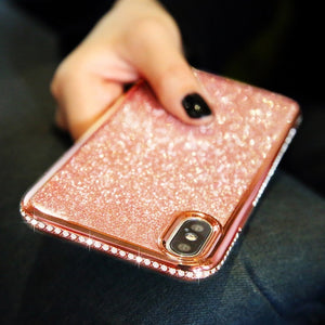 Rhinestone Glitter Case for Iphone XS MAX XR 10