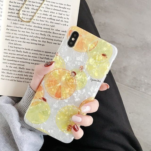 Glitter Marble Case