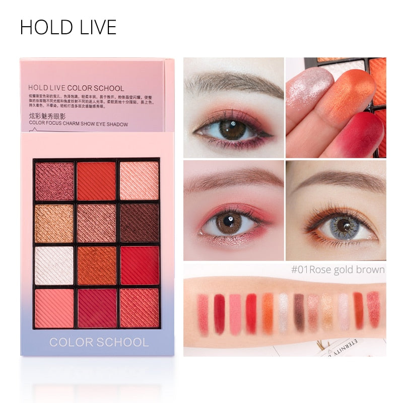 HOLD LIVE Color Focus Charm Eye Shadow Palette