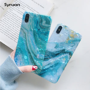 Glitter Marble Case