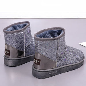 Women Glitter Snow Boots