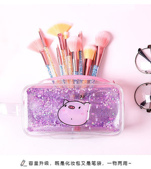 Kawaii Quicksand Mermaid Pencil Case