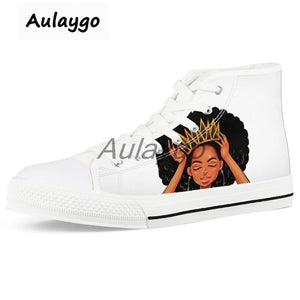 Afro Girls Art Women Shoes