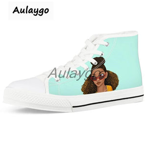 Afro Girls Art Women Shoes