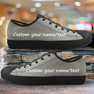 ELVISWORDS Sneakers Women Low Top Casual Canvas